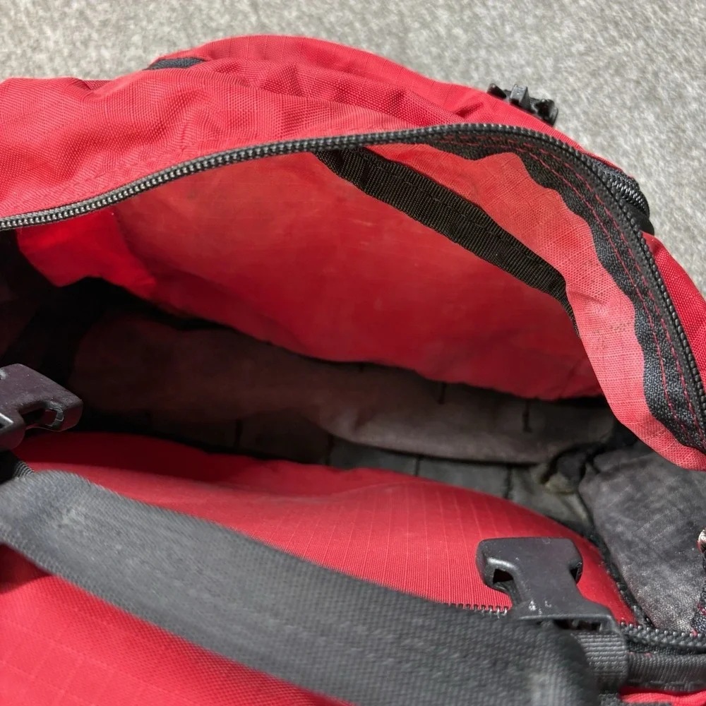 Vintage Kelty Summit 700 Hiking Hip‎ Pack Camping Trail Waist Bag Fanny Red